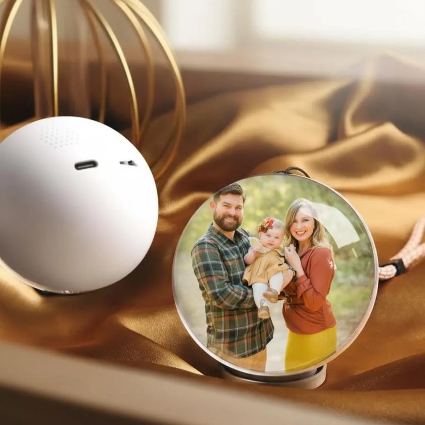 Boule de Noël vidéo personnalisée – Souvenir magique en image et en émotion ✨