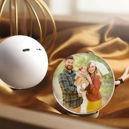 Boule de Noël vidéo personnalisée – Souvenir magique en image et en émotion ✨